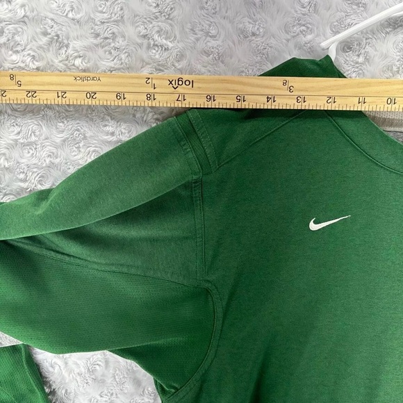 Michigan State Spartans Shirt Adult Medium  Green Swoosh Football Athletic Cut - Picture 12 of 16